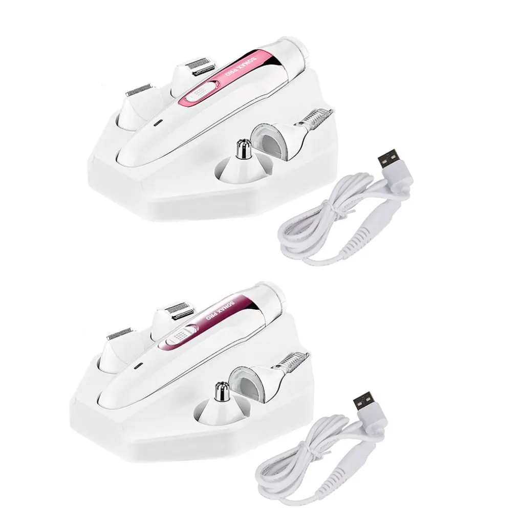 Multi Function Shaving Device Rechargeable Lady Hair Removal Instrument Electric Shaving Device Washing Sn 8822 5