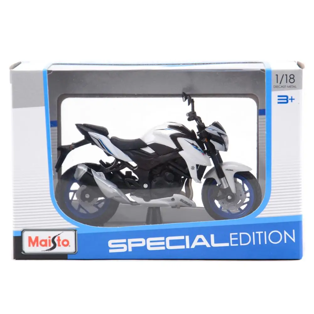 Maisto 1:18 Suzuki GSX-S750 ABS Static Die Cast Vehicles Collectible Hobbies Motorcycle Model Toys 6