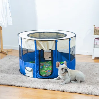 

Pet Tent Dog House Cage Dog Cat Tent Playpen Puppy Kennel Fence Outdoor Portable Folding