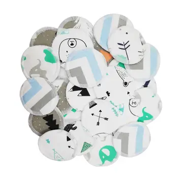 

18pcs Facial Wash Cloth Pads Washable Cotton Three Layers Soft Makeup Remover Pads for Women Girls