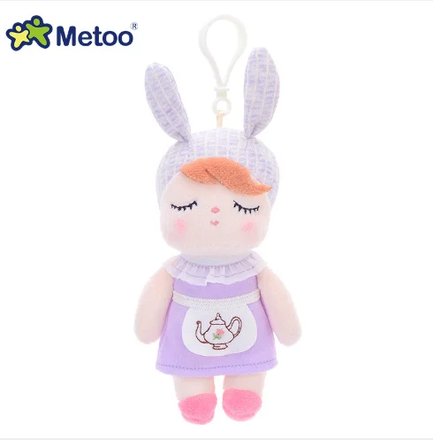 Синий Кукла Metoo Kawaii мягкие плюшевые животные Милая подвеска на Рюкзак Детские игрушки для девочек на день рождения Рождество кеппель кукла панда - Цвет: Синий