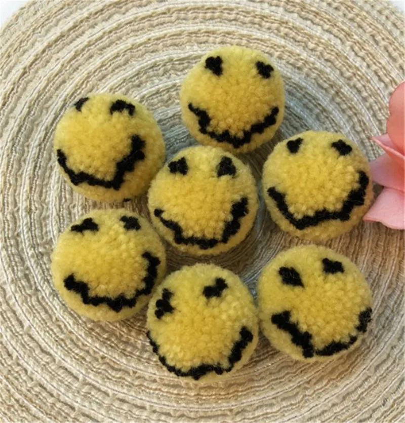Smile кашемировые помпоны 30 мм помпоны мягкие пушистые плюшевые художественные детские игрушки DIY товары для рукоделия Свадебный домашний декор