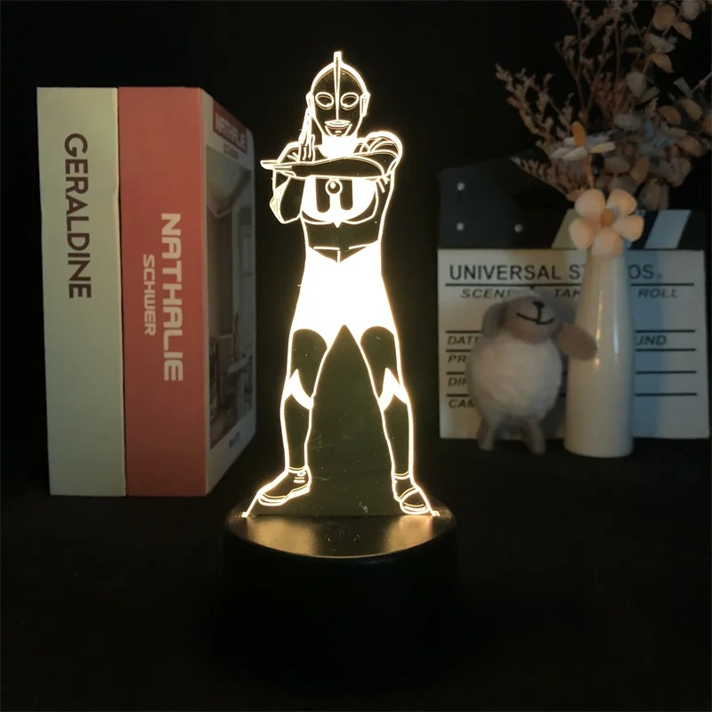 

Ultraman Dyna 3D Nightlight Japanese Anime Manga for Bedroom Decor Light Cute Birthday Colorful Gift LED Lamp Kid Lovely Present