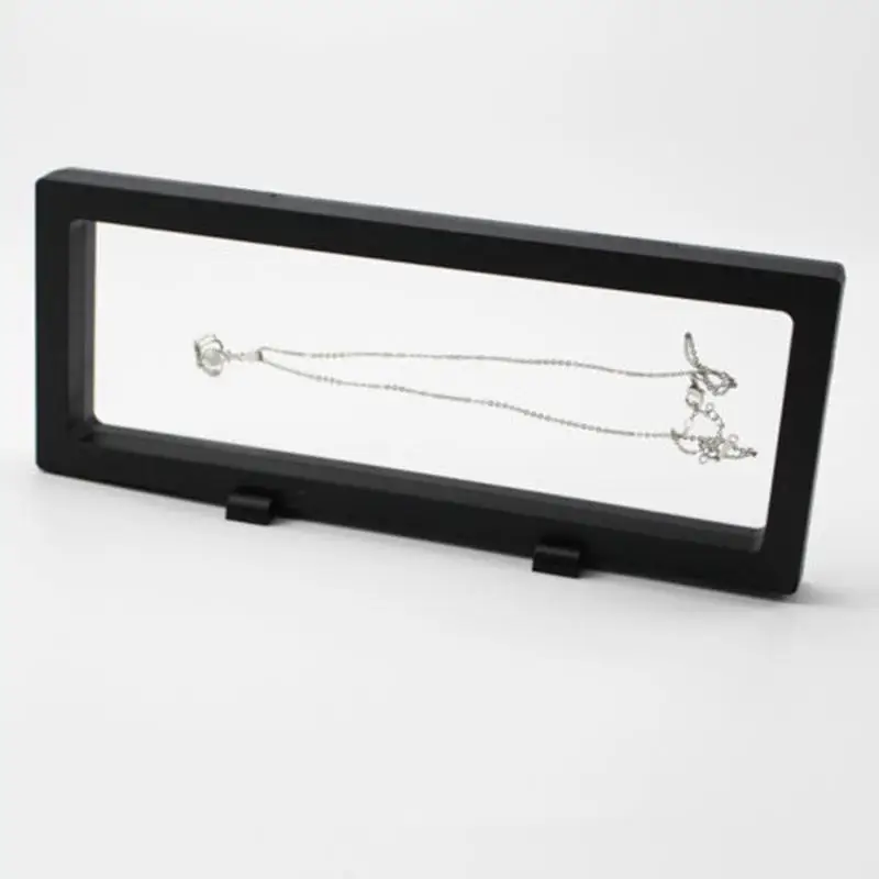 1xFloating рамки тень картинная рамка коробки ювелирных изделий Дисплей гипоксии