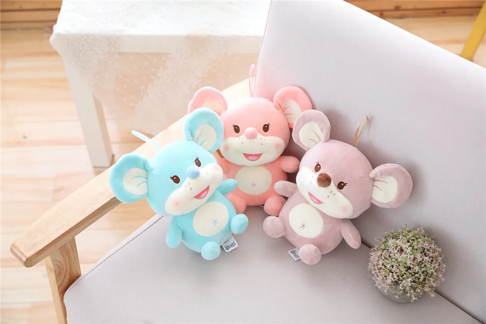 23/33 см Kawaii Мышь с нарисованными куклами из мультфильмов мягкие Животные из мягкого плюша с Микки-Маусом животных игрушки в подарок на день рождения для детей Высокое качество