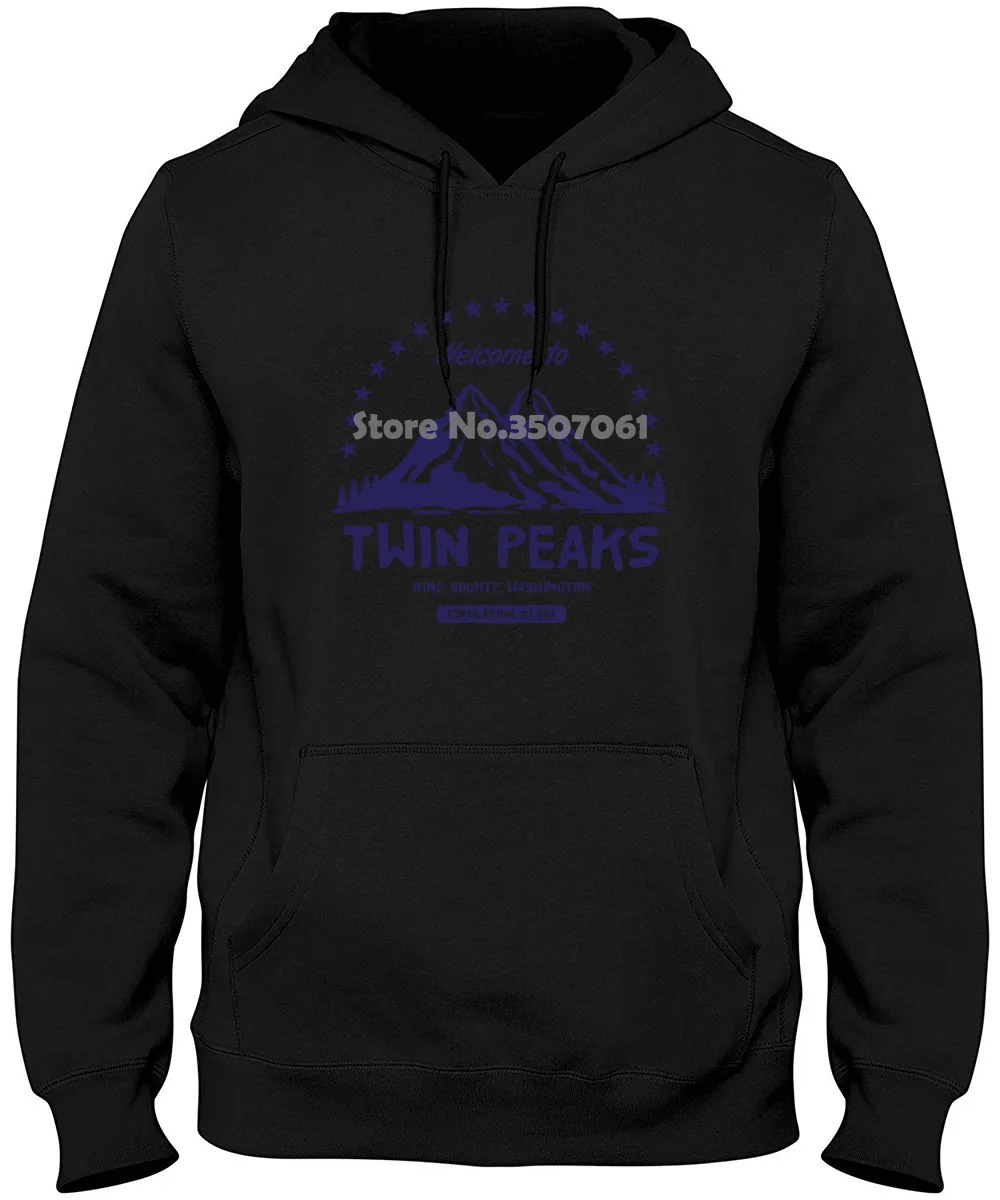 Twin Peaks Mens David Lynch Tv Series Printed Loose Short Sleeve long Funnys Hoodies &amp Sweatshirts | Мужская одежда