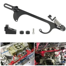 Черный 4150 4160 алюминиевый кронштейн карбюратора дроссельной заслонки карбюратора 350 Черный 4150 4160 алюминиевый кронштейн карбюратора дроссельной заслонки карбюратора 350