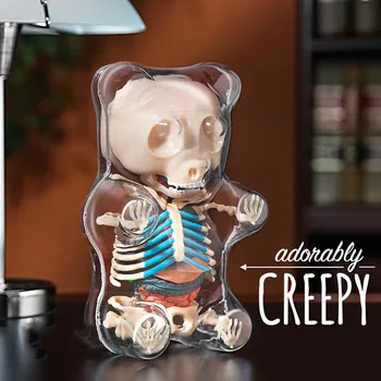 

Big bear 4d master puzzle Assembling toy Perspective bone anatomy model