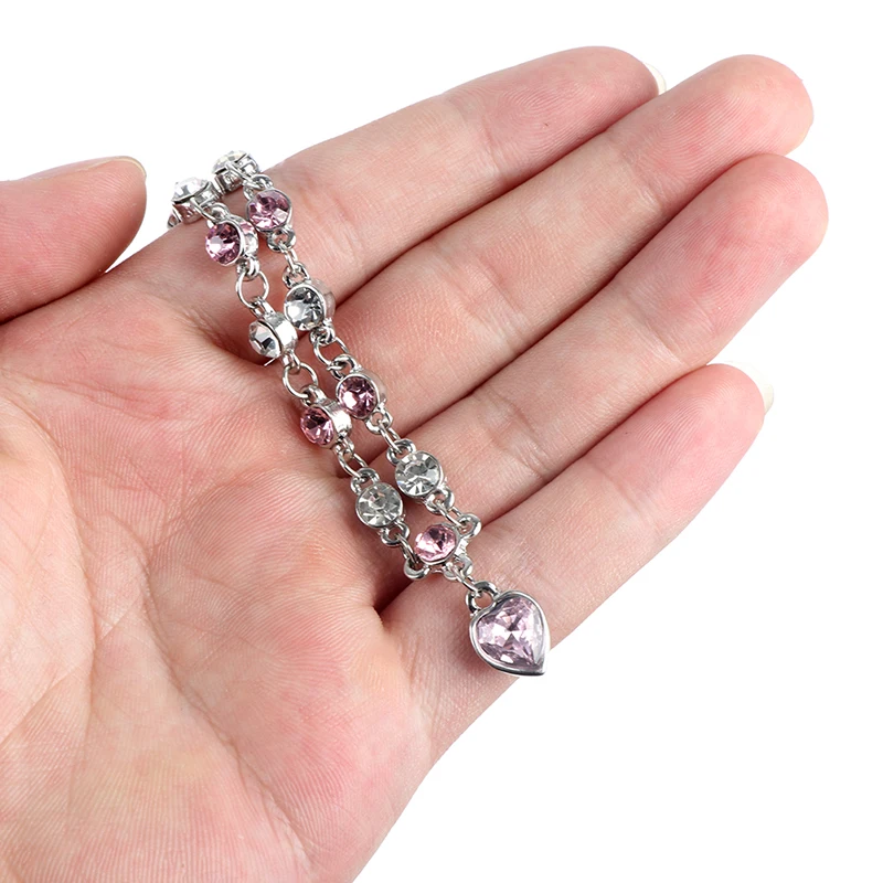 1PC Creative Exquisite Weight Loss Bracelet Crystal Bracelet Magnetic Therapy Burning Fat Improve Blood Circulation