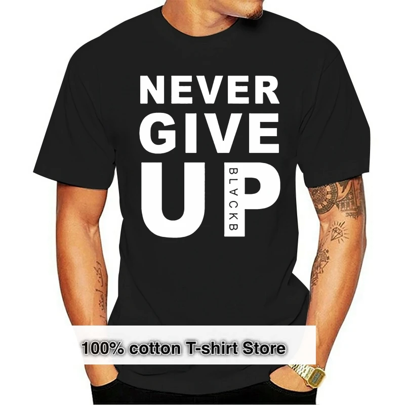 Mohamed Salah Never Give Up T Shirt Man T shirt Short Sleeve Tees Mans ...