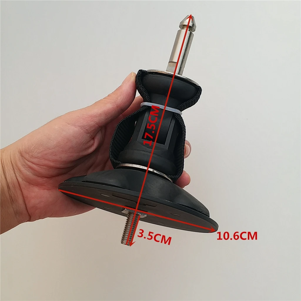 Deluxe Nylon Mast Foot Tendon Joint Baseplate & M8 Pin Fitting for Windsurf