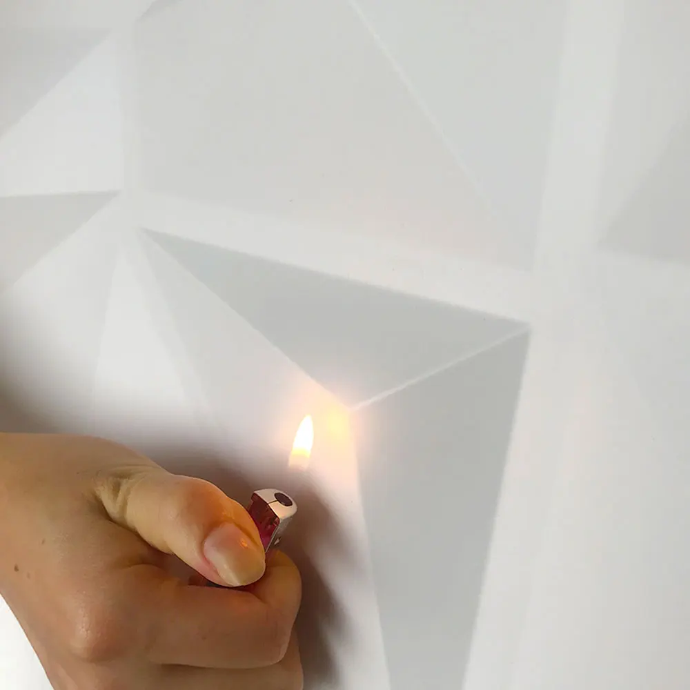 ПВХ декоративные текстурированные 3D стеновые панели белая Алмазная форма 48 настенная плитка Покрытие 129 SF по 3DARTWALD