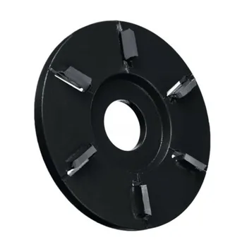 

1x Black Alloy Milling Cutter Wood Carving Hand Tool Disc Grinding Replacement