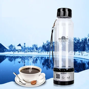 

280ML OB-007 Car Electric Thermos Tea Water Pot Car Kettle 12V For Car Use Travel Mug Car Heated Cup