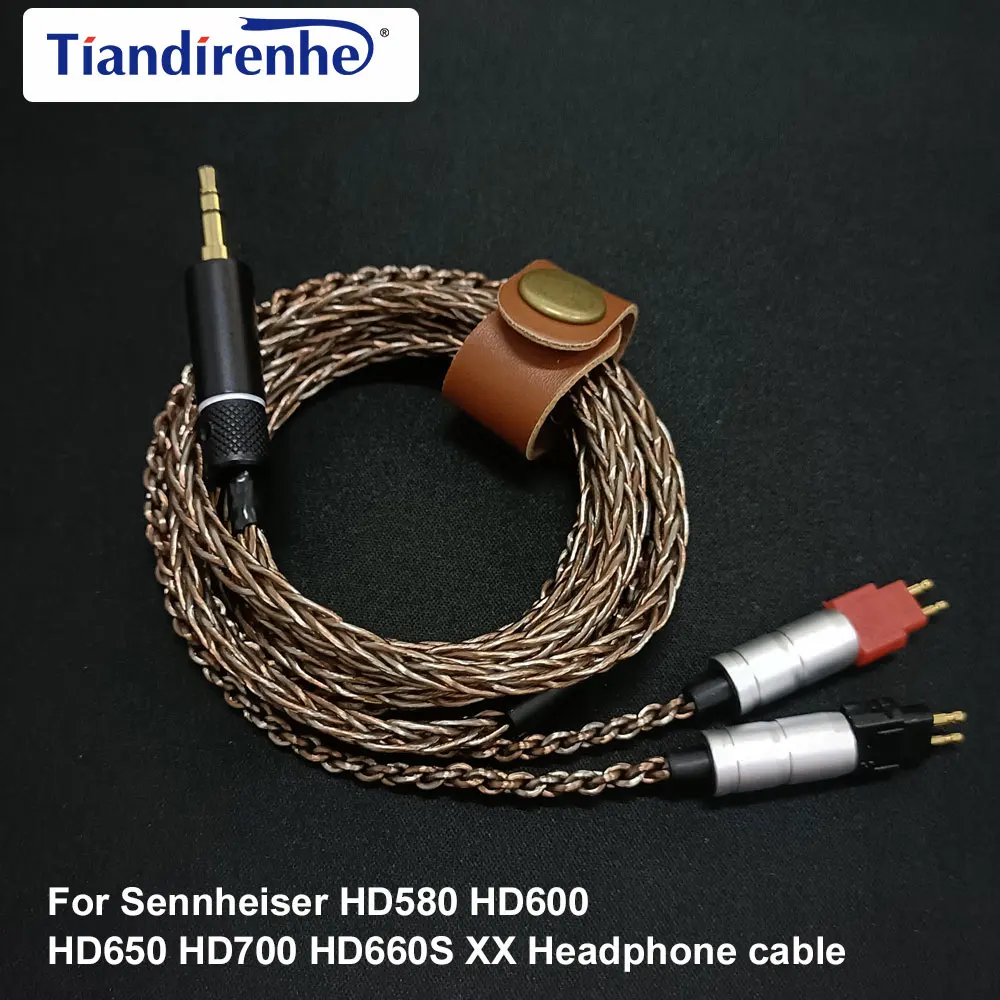

Высококачественный кабель для наушников Sennheiser HD560 HD580 HD600 HD650 HD700 HD660S 6xx 2,5 мм/4,4 мм/3,5 мм кабель для наушников