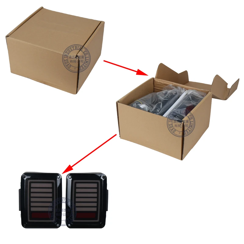 Plug and Play 12V задний тормозной светильник Led для Jeep Wrangler JK 2007 2015|Фара авто в сборе| |