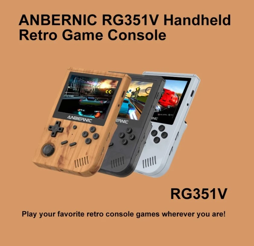新しいrg351vビデオゲームコンソールrk3326オープンソースシステム000 レトロなゲームミニポータブルポケットゲームプレーヤーwifi Handheld Game Players Aliexpress