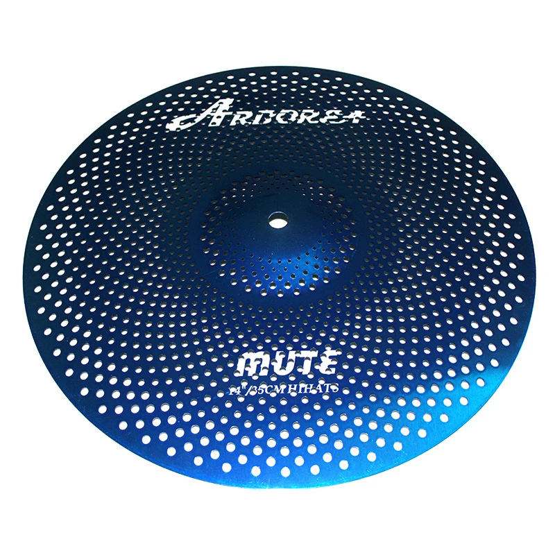 Arborea low volume cymbal Blue Mute cymbal 1 pieces of 18''crash for practice practice