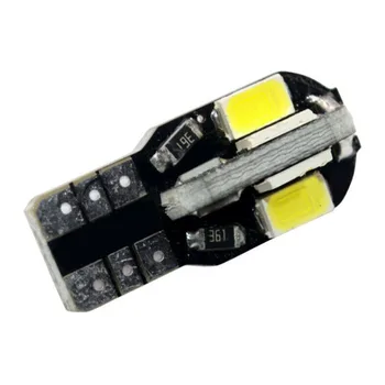 

Canbus Car LED Bulbs T10 SMD White Side Wedge DC12V 6000-7000K Accessories