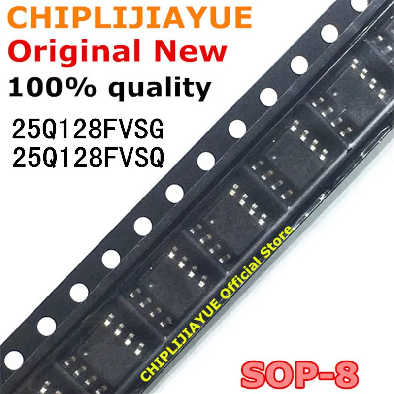 5 шт. W25Q128FVSG W25Q128FVSQ SOP 8 25Q128FVSG 25Q128FVSQ SMD 25Q128 SOP8 новый и оригинальный микросхема IC|work