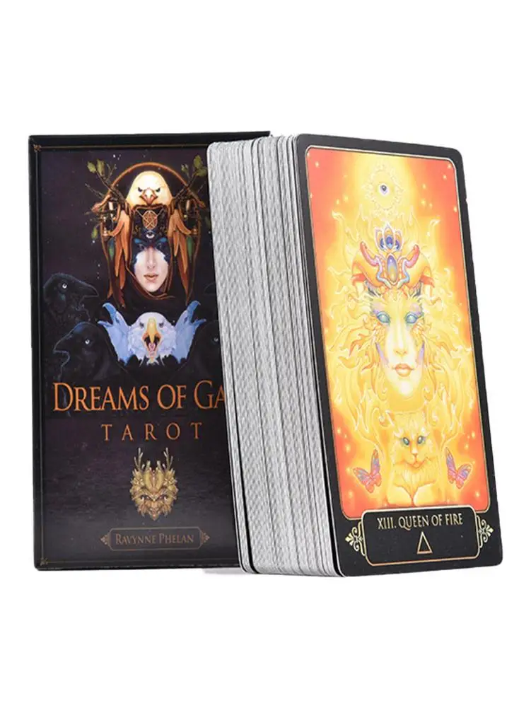 81 Dreams Of Gaia Таро карты Таро колода настольные игры Английский для семьи Подарок вечерние игральные карты развлечения