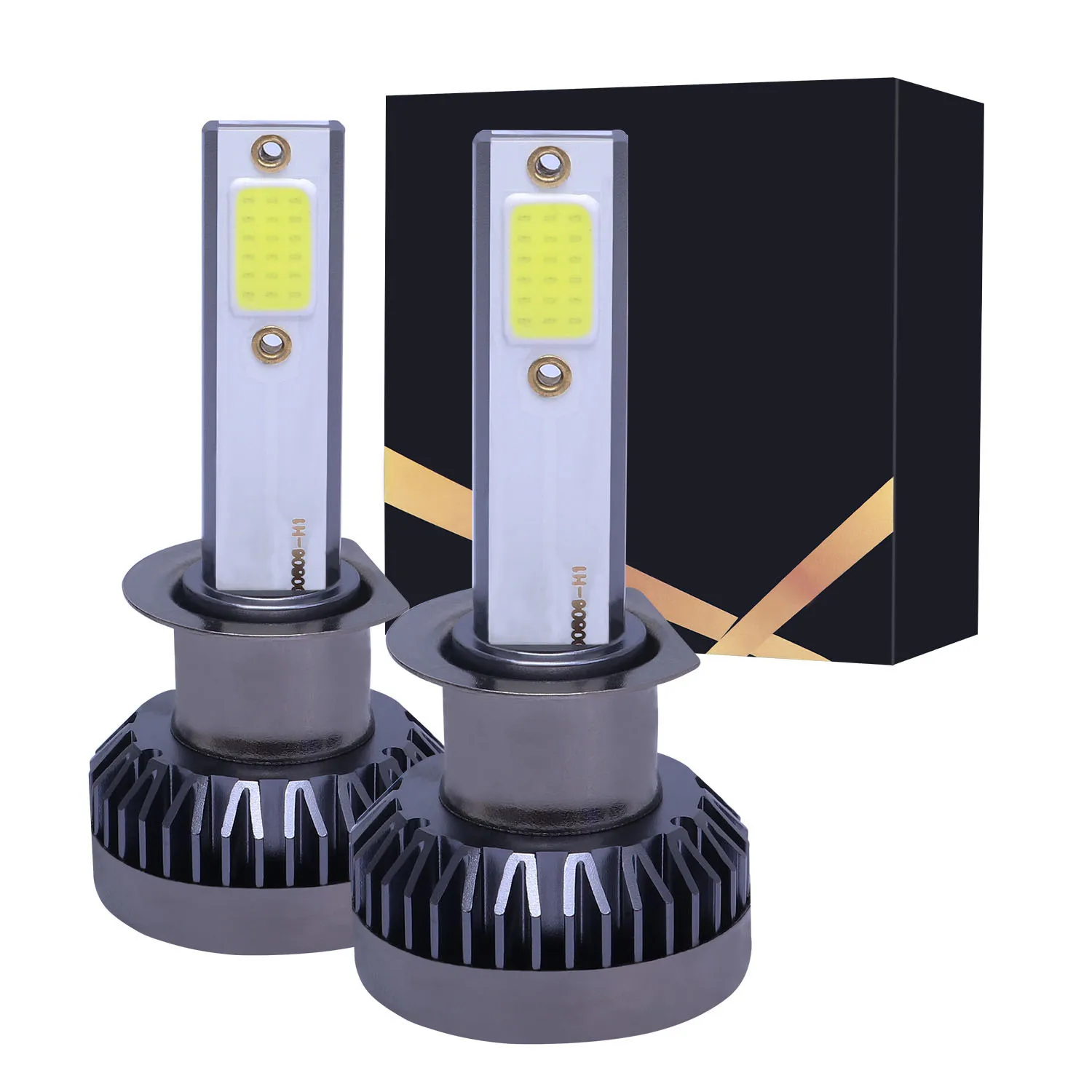 

high quality Car Truck LED DOB Headlights Light Lamp Durable H1 24W 6000K 9V-36V 1 Pair for auto accessories