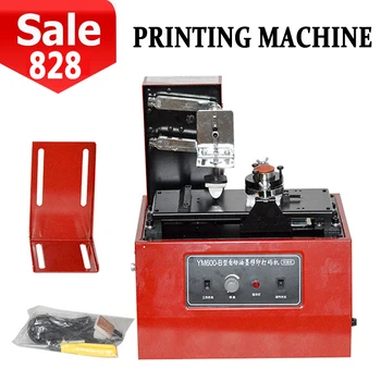 

Environmental Desktop Electric Pad Printer Round Pad Printing Machine Ink Printer Heat Printing Machine YM600-B
