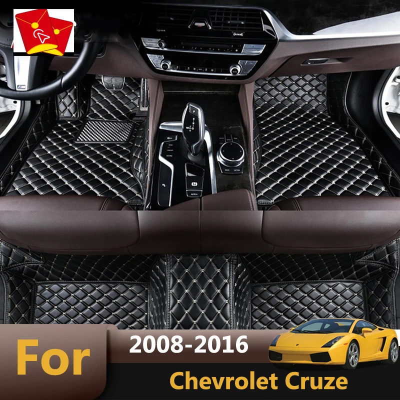 Автомобильные коврики для Chevrolet Cruze 2016 2015 2014 2013 2012 2011 2010 2009 кожаные приборной