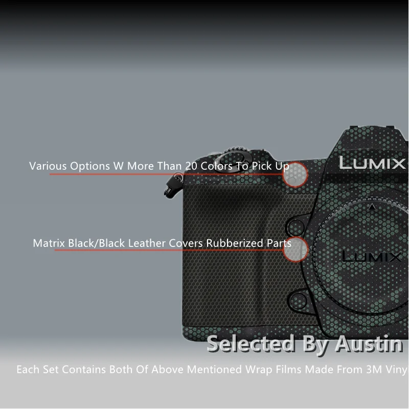 

Camera Skin Decal Guard For LUMIX G9 Wrap Film Sticker Protector Wear Cover