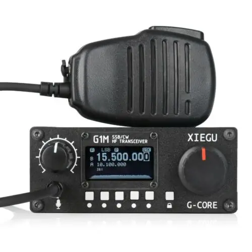 Amateur Radio XIEGU G1M SDR SSB/CW 0.5-30MHz Moblie Radio HF Transceiver Ham QRP