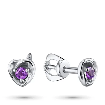 

Silver pendants with amethyst э0607пс04200399
