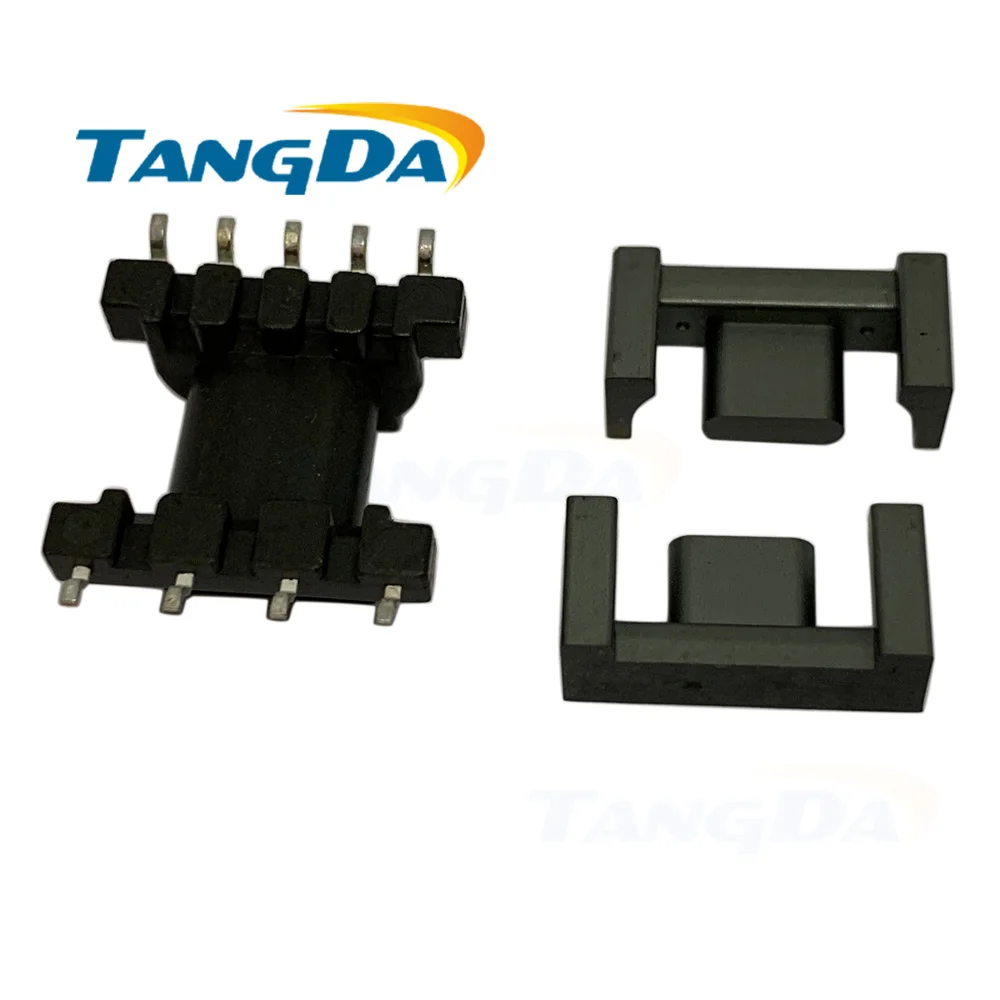 Tangda EPC17 катушка сердечника 4+ 5pin 9p EPC 17 SMD магнитный сердечник+ скелет PC40 мягкий феррит трансформатор с сердечником горизонтальный AG