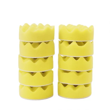 

New 50Pcs 3" Inch 80mm Buffing Polishing Sponge Pads Kit For Car Polisher