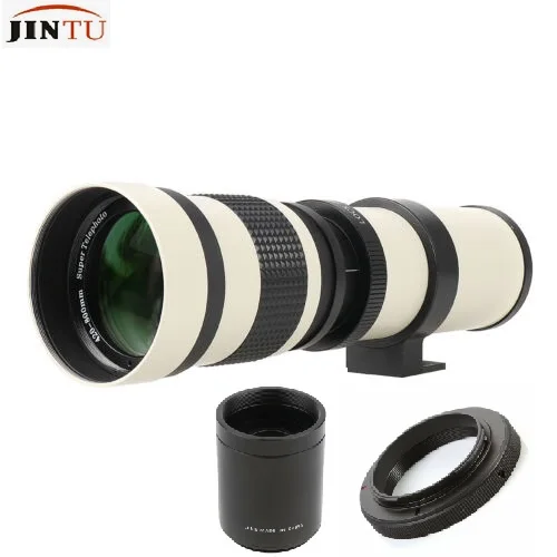 JINTU 420-1600mm F8.3 Manual Focus Lens Telephoto