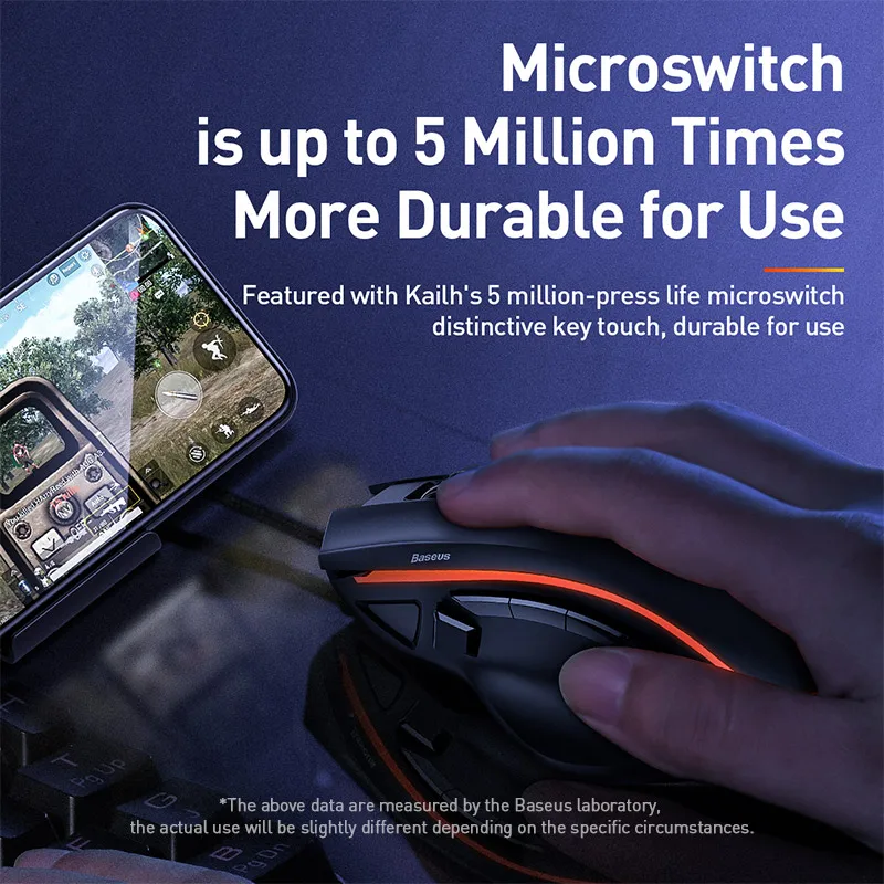 Baseus игровой USB Bluetooth адаптер для PUBG Беспроводные игровые мыши мышь клавиатура iPhone