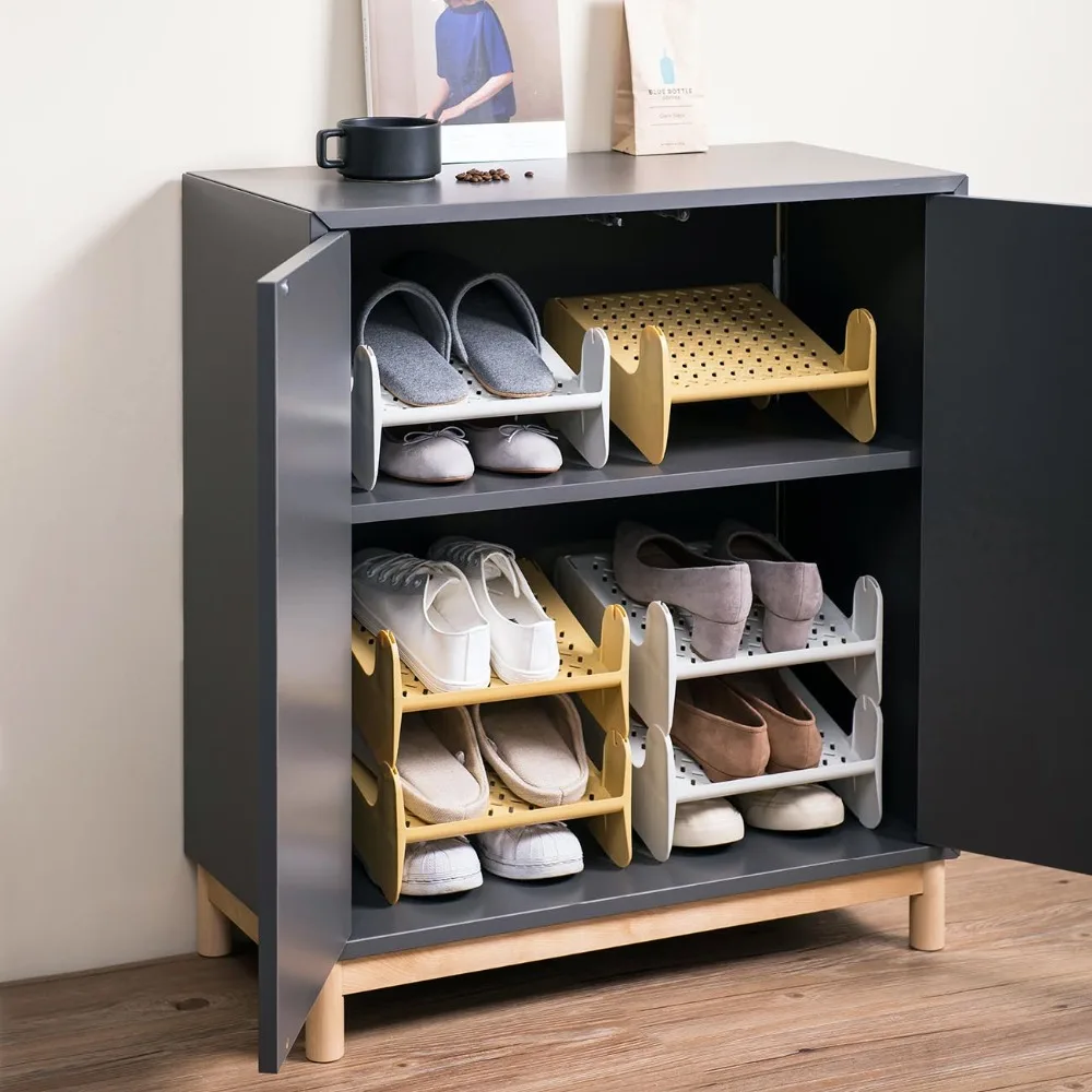 Best Promo Aaac Stackable Shoe Storage Rack Nordic Simple Shoe