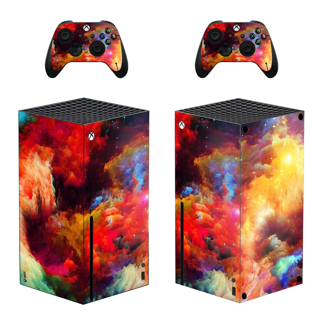 Adesivo Skin Nebula Style Xbox Series X Per Console E 2 Controller Decal Skin Protettive In Vinile Stile 4
