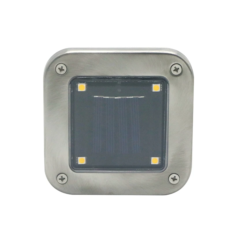 SZYOUMY 4 Led уличные садовые на солнечных батареях грунтовый светильник пейзаж водонепроницаемые защитные лампы Путь Сад Солнечный утопленный
