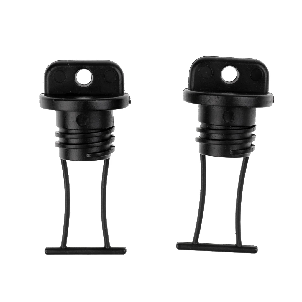4 Pieces Kayak Drain Plug Kit Thread Bung Replacement for Kayak Canoe Boat Fishing Raft Dinghy Accessories