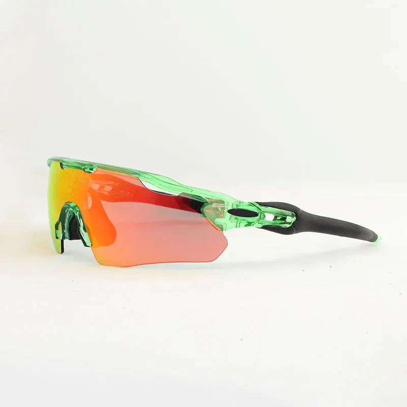 Поляризованные спортивные солнцезащитные очки, 4 Сменные линзы, мужские женские велосипедные очки, очки для рыбалки, бейсбольные очки для бега - Цвет: 31