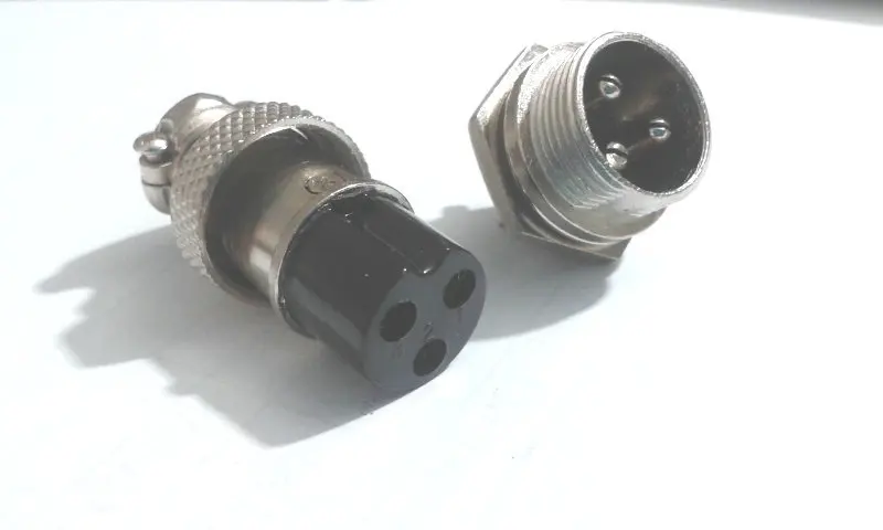 100 комплект 3-Pin GX12 12 мм аудио кабель Разъем адаптер шасси крепление