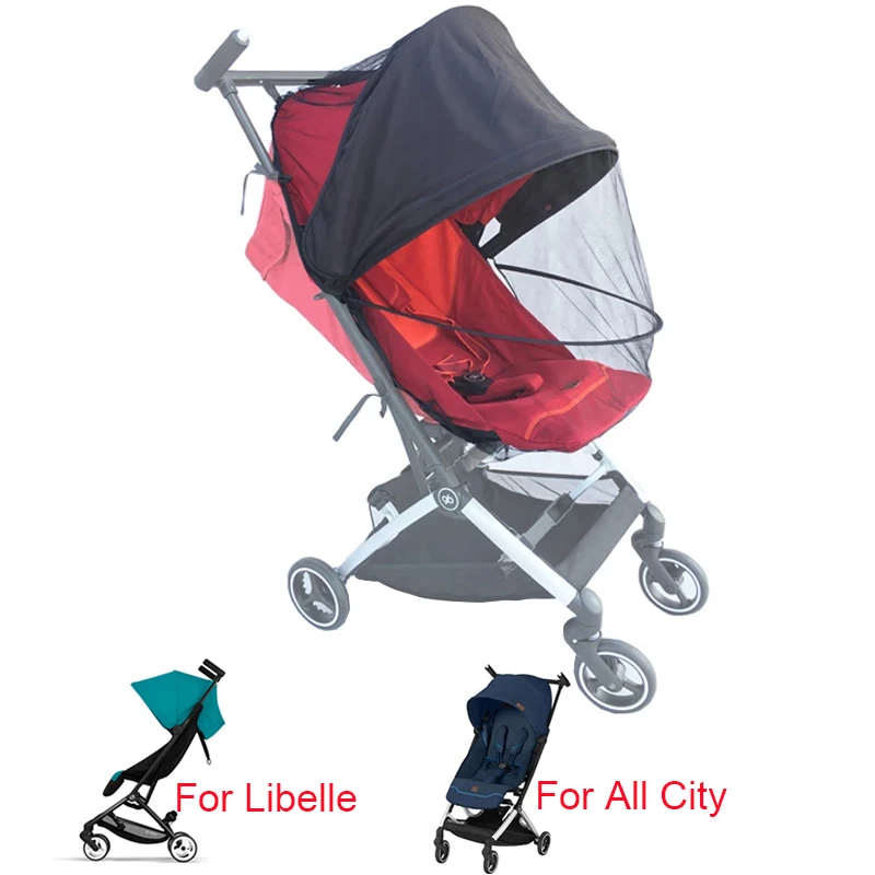 1:1 Accessori Per Passeggini Su Misura Zanzariera Copertura Protettiva In Rete Parasole Per Gb Pockit + All City E Cybex Libelle