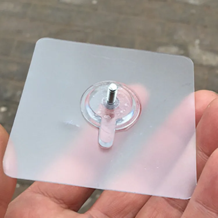 Seamless шпильки для стен крюк Nailless клейкие колпачки на винты кухонные принадлежности Туалет Ванная комната кажущийся винт