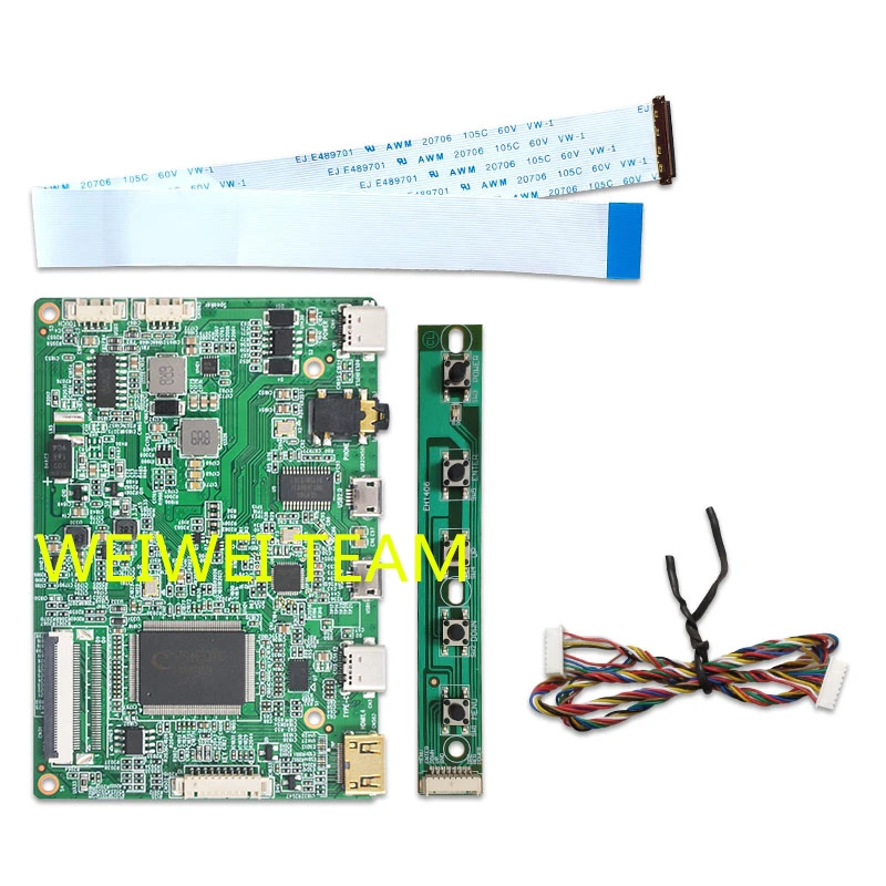 Controller Board Wisecoco 15,6 дюймов FHD 1920X1080 ips ЖК-дисплей NV156FHM-N42 тонкий Edp 30 контактов матовый ЖК-экран для ноутбука HDMI плата контроллера - Цвет: Controller Board