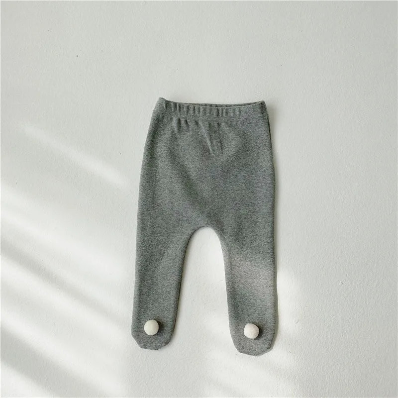 Ins Toddler Girl Winter Clothes Thicken Fleece Girls Leggings Cute Korean Child Clothes