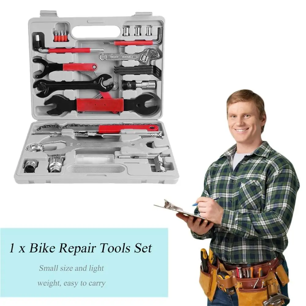 

44Pcs/set Professional Universal Bicycle Kit Combination Multifunctional Mountain Bike Repair Tools Professional Set
