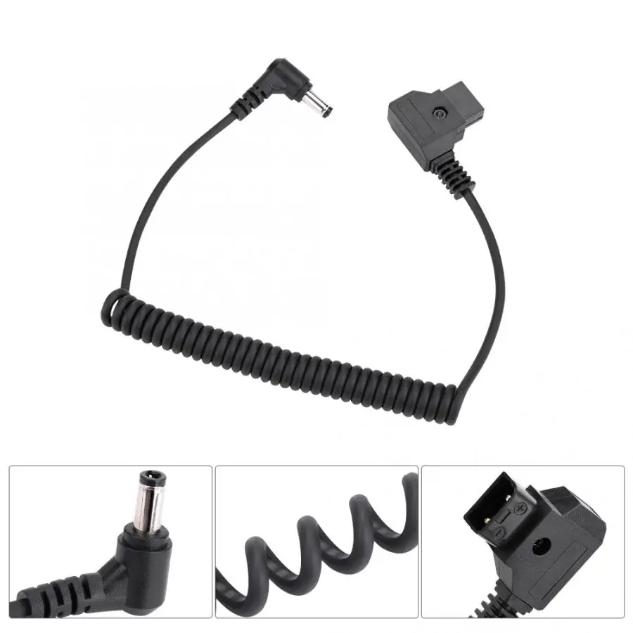 D-Tap Power Tap to DC Spring Power Cable 5.5mm//2.5mm for Photography BMCC