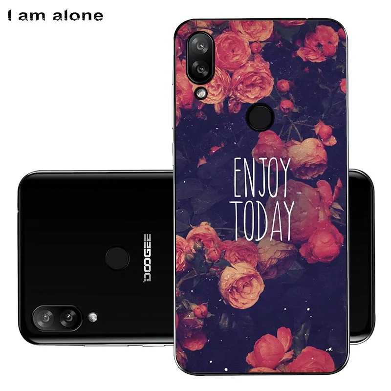 Solf TPU HH13 Чехлы для телефонов Doogee N10 5,8" Мягкий силиконовый чехол из ТПУ с модным рисунком Для Doogee N10 сумки - Цвет: Solf TPU HH13