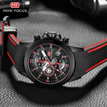 

Fashion Men's Quartz Watches Luxury Waterproof Chronograph Wristwatch Top Brand Military Sport Clock Men Relogios Masculino