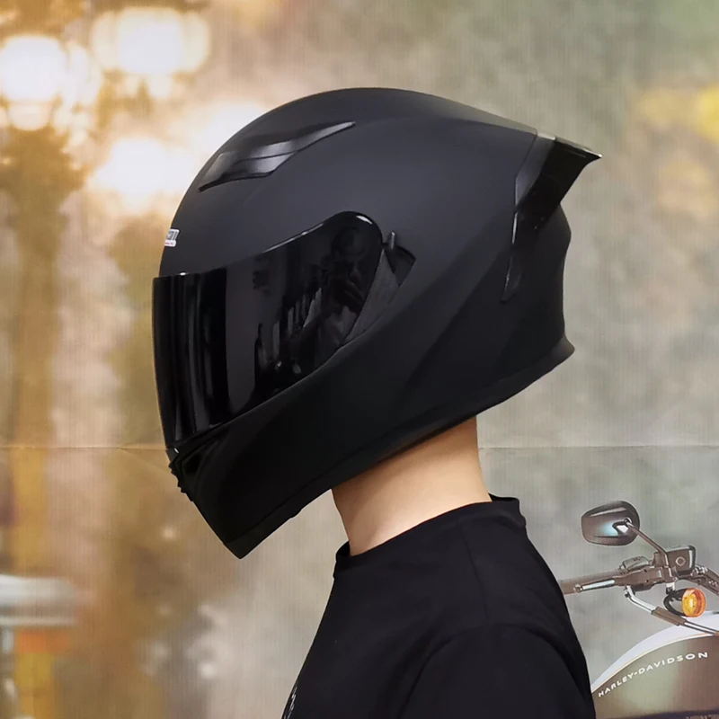retro adult men and women evergreen 3/4 open motorbike helmet with contact lens/DOT certification,A,M Sunzy Harley motorcycle helmet 